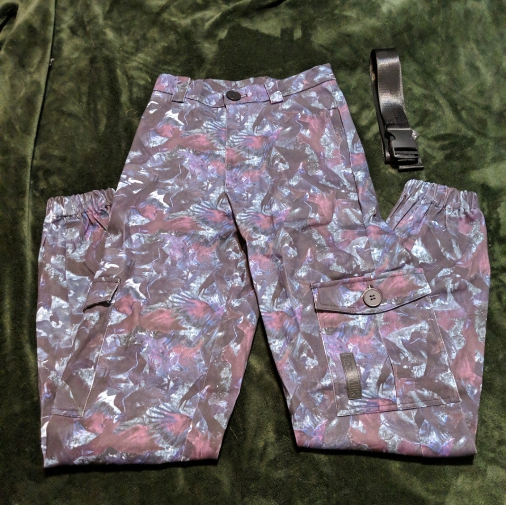 Blackmilk Multicolor Cargo Pants
